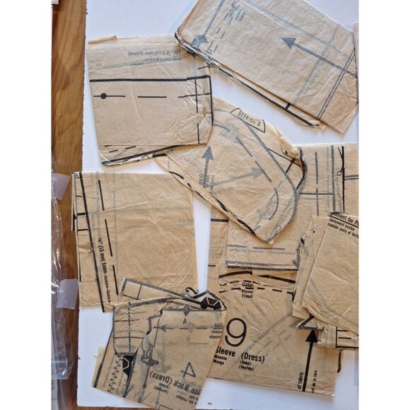 Butterick Sewing Patterns 3119 & 5171 Girls Dresses Size 3 & 6 Vintage - Picture 7 of 7